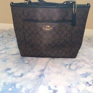Coach hand bag